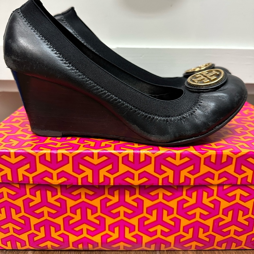 Tory Burch Wedge Heels - Picture 2 of 5